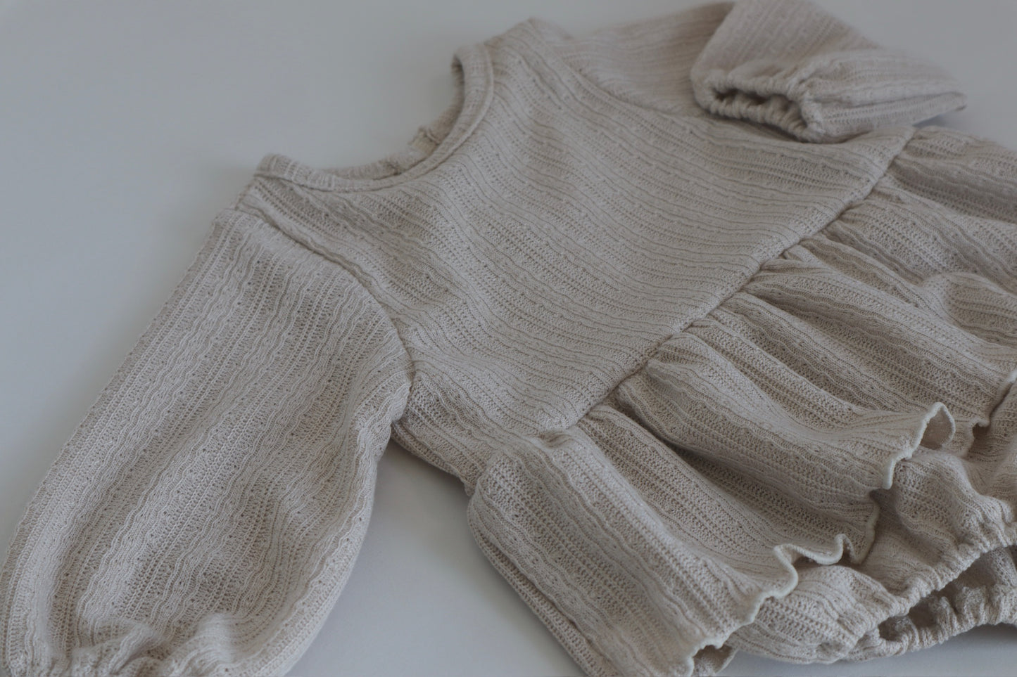 RUFFLE BLOUSE/ROMPER