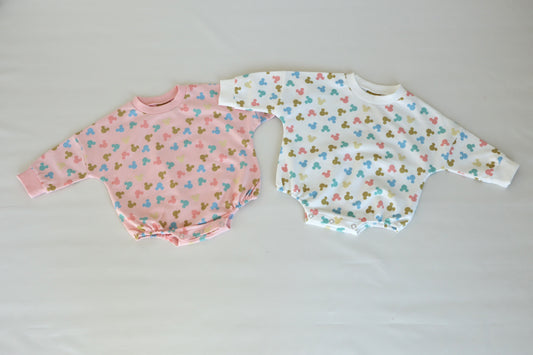 MICKEY HEAD ROMPER