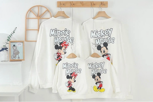 MICKEY/MINNIE FAMILY SET