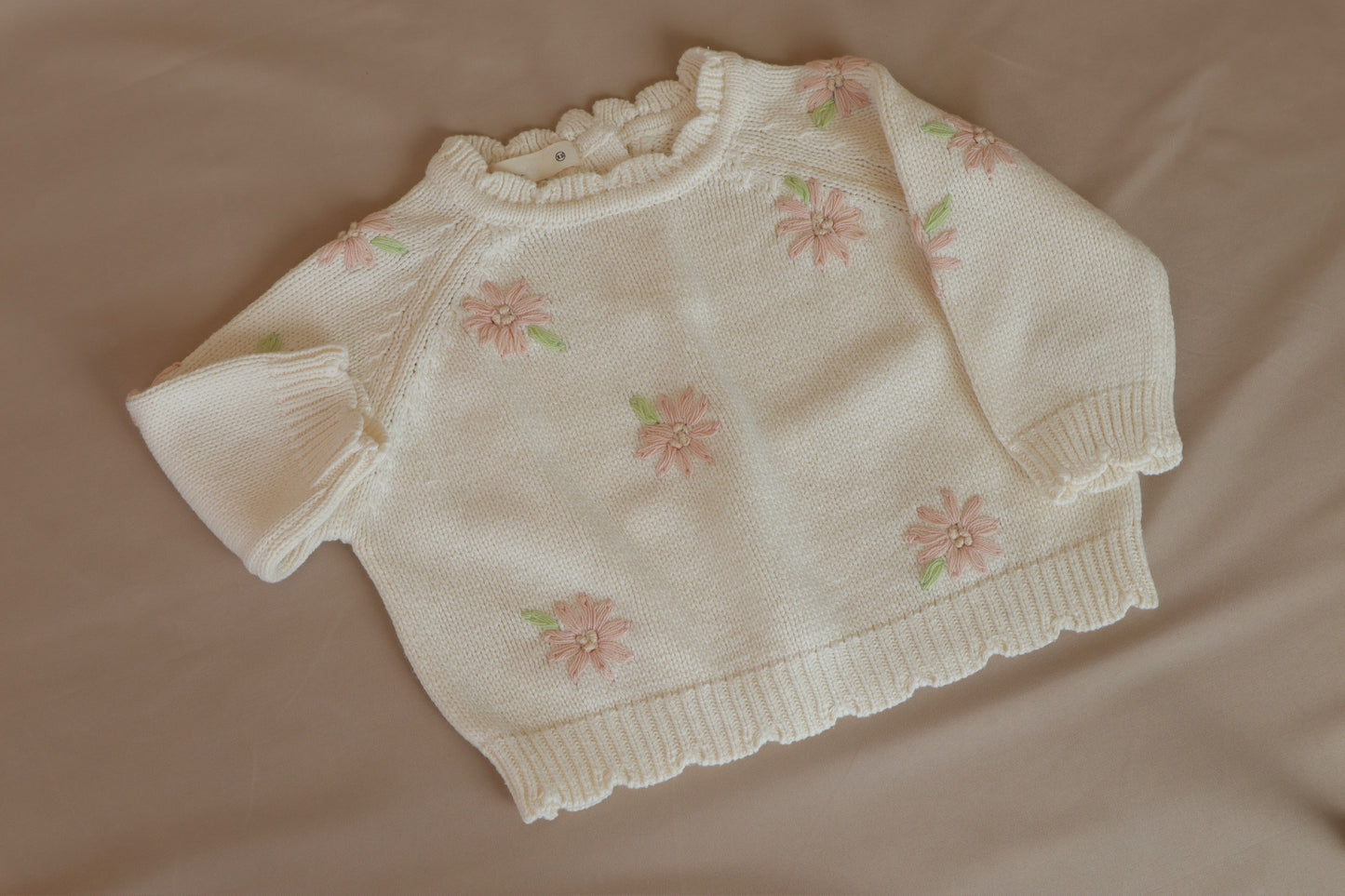 PINK FLOWER TEE/ONESIE