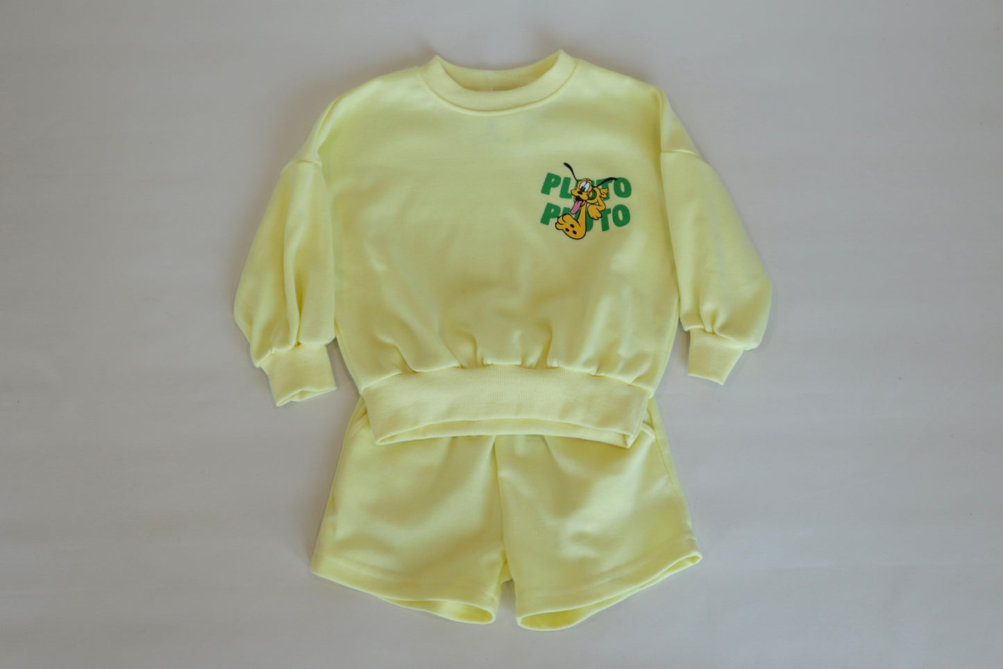 DISNEY SWEAT SHORT SET