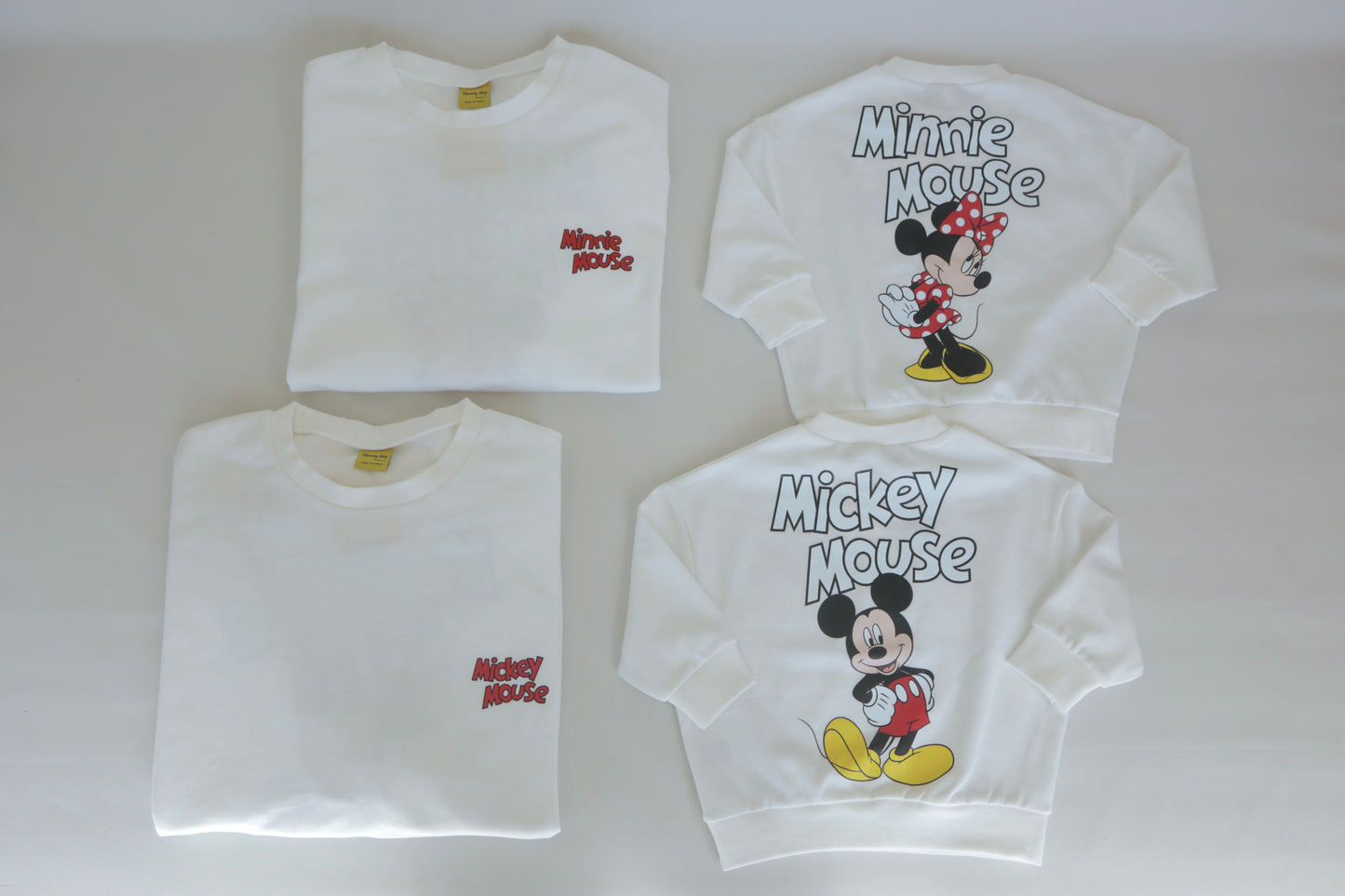 MICKEY/MINNIE FAMILY SET
