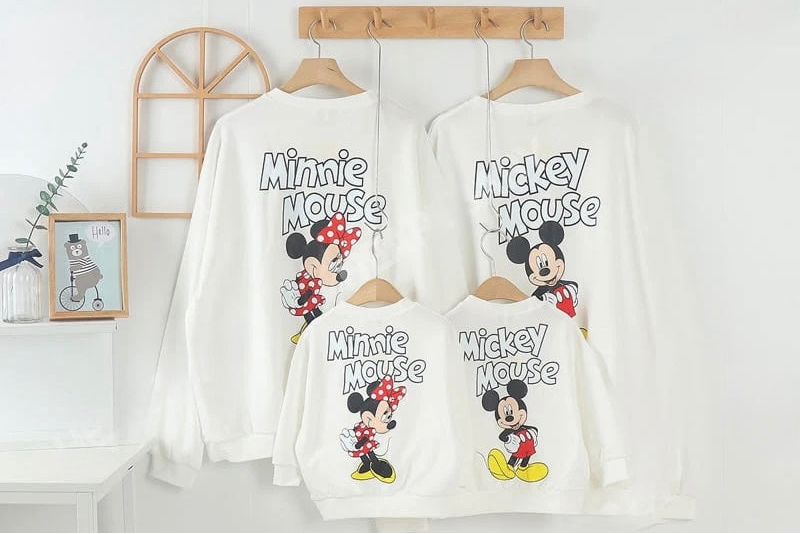 MICKEY/MINNIE FAMILY SET