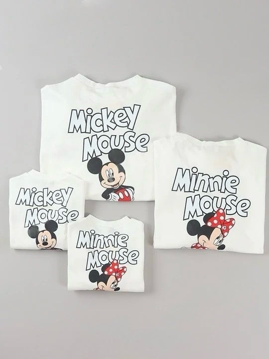 MICKEY/MINNIE FAMILY SET