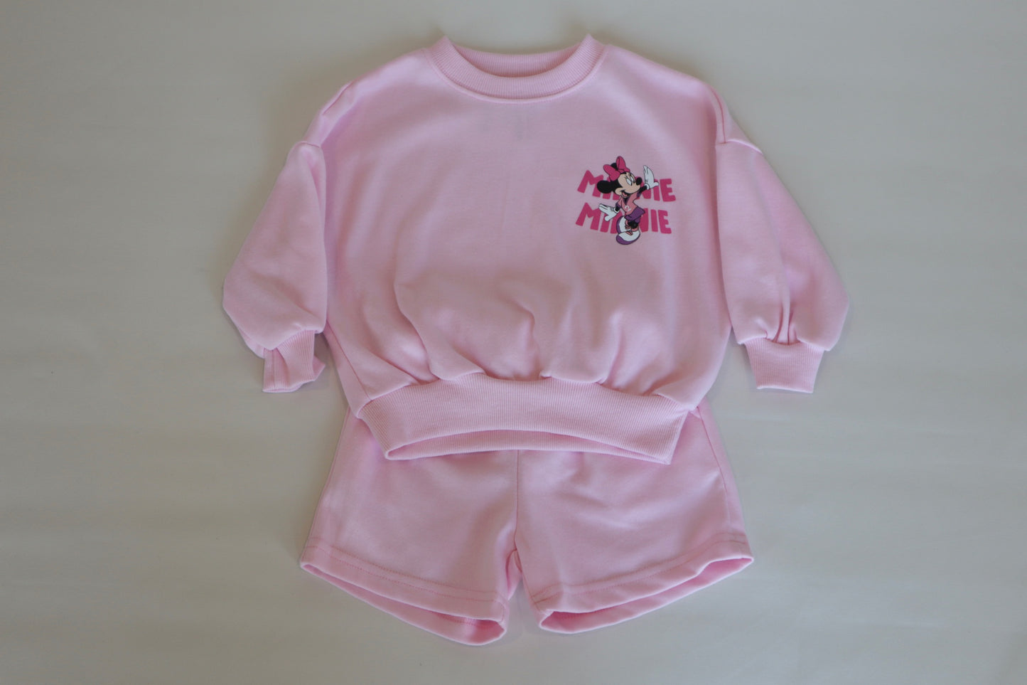 DISNEY SWEAT SHORT SET
